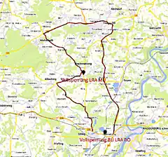Bahnübergang in Reitmehring drei Nächte lang zu