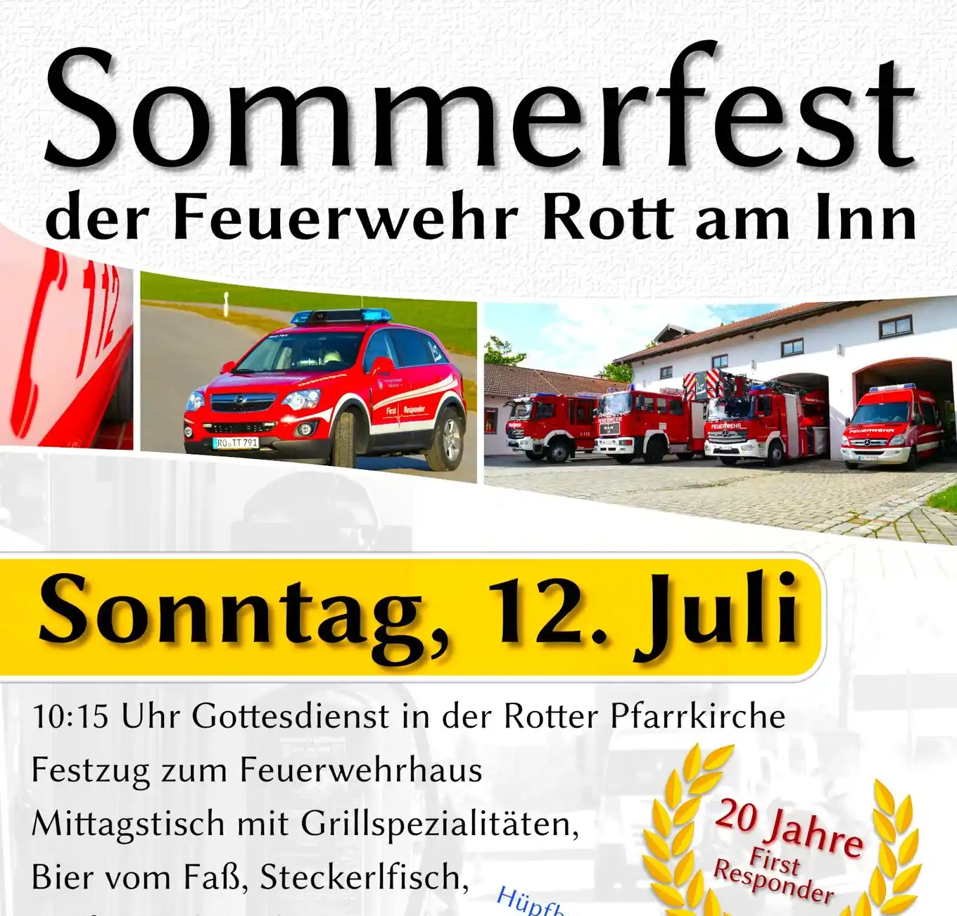 Den Sommer feiern in Rott