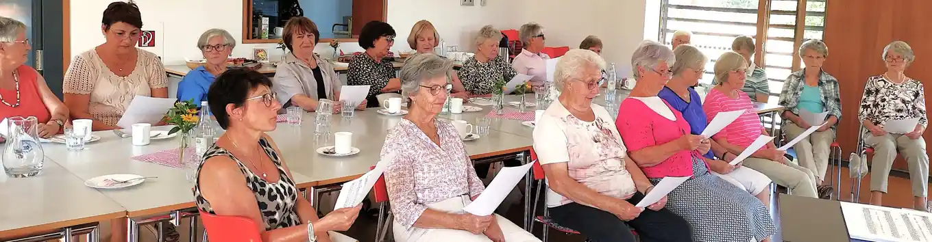 Ein singendes Ratsch-Café in Pfaffing