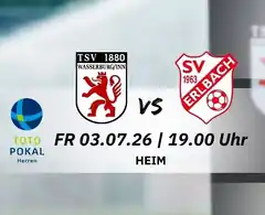 Es wird schon wieder ernst: Morgen der Toto-Pokal