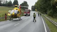 +++ 14 Uhr: Schwerer Verkehrsunfall auf der B304 +++