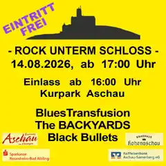 „Rock unterm Schloss“: Eintritt frei