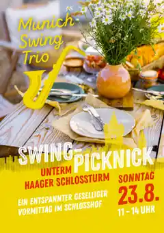 Ein Swing-Picknick unterm Schlossturm
