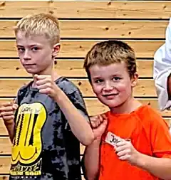 Taekwondo-Sport kennengelernt