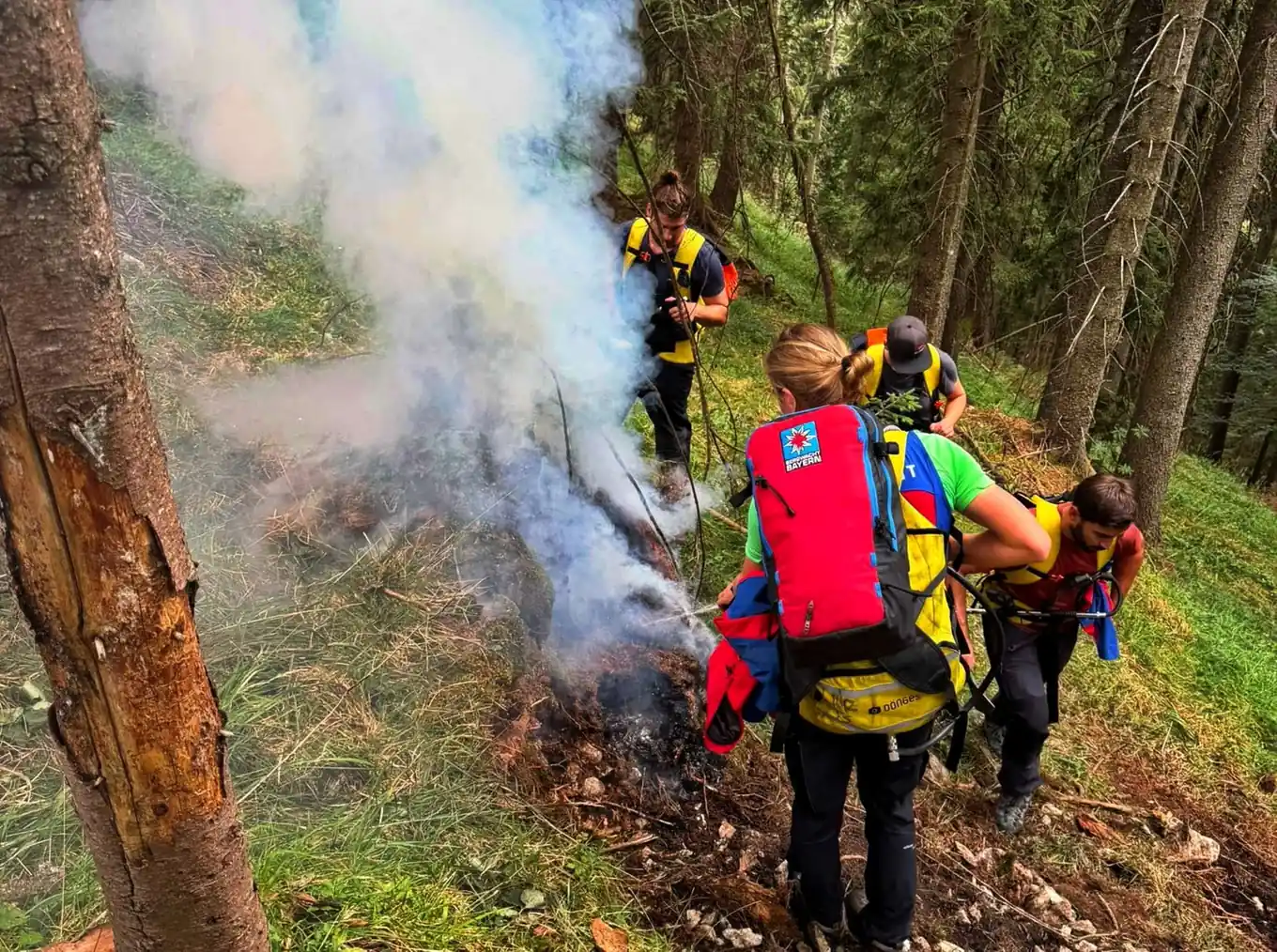 Nächster Waldbrand: Wieder im Landkreis Traunstein