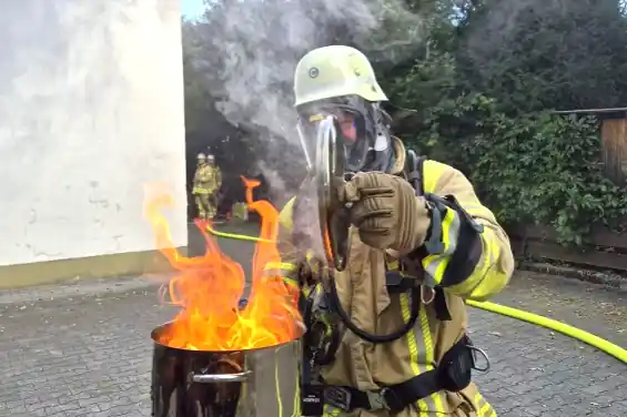 Zum Glück reagierte Bewohnerin richtig