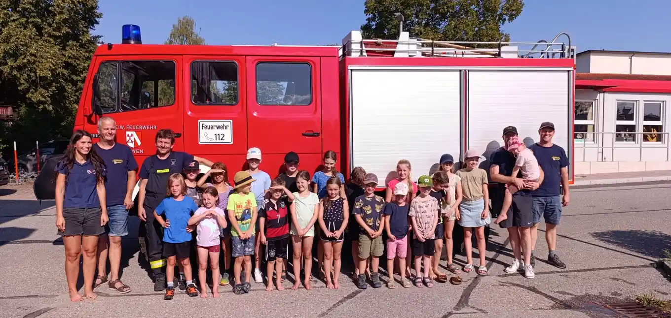 Feuerwehr hautnah erleben