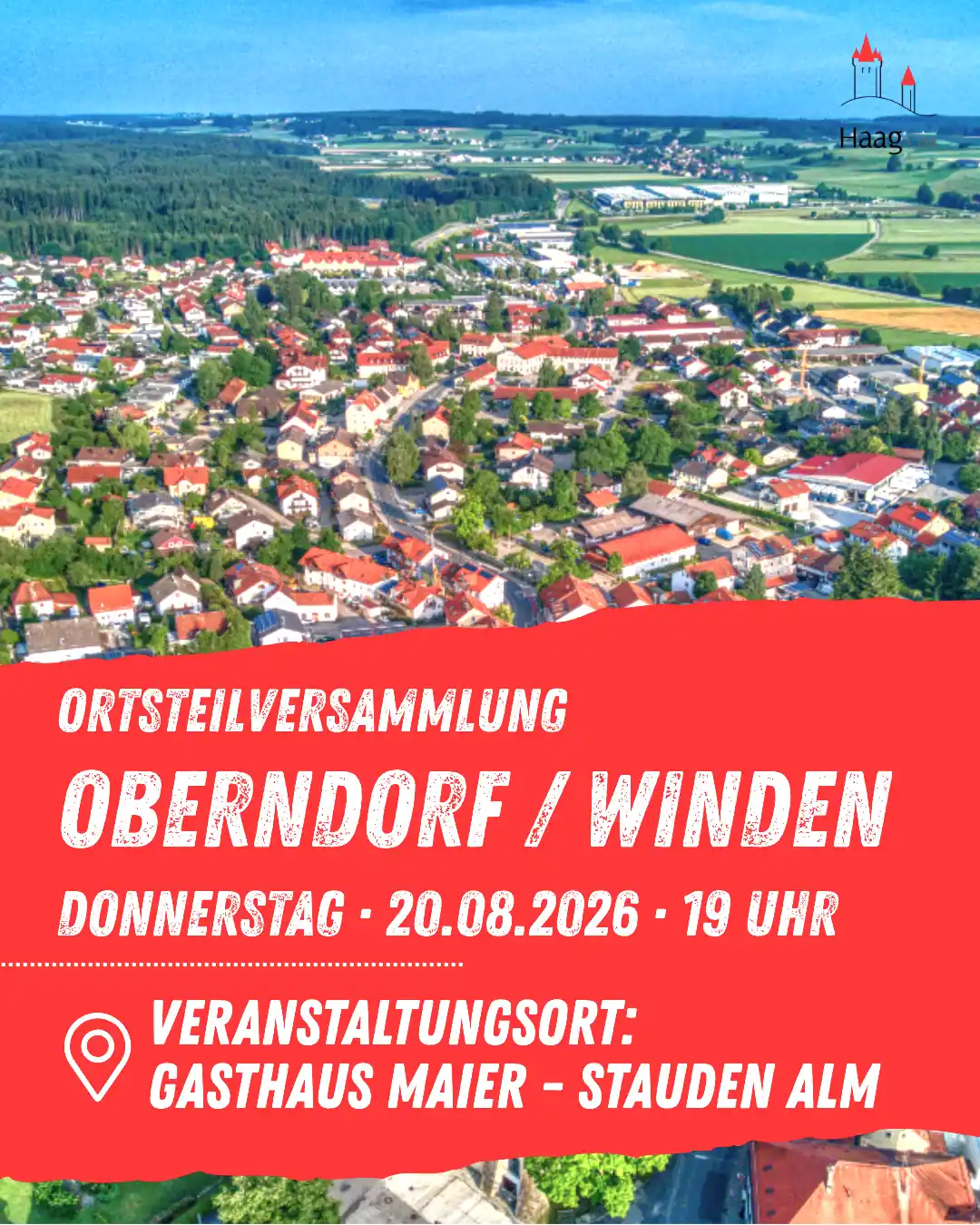 Ab heute: Ins Gespräch kommen