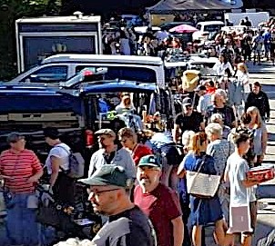 Flohmarkt in Forsting ein schöner Erfolg