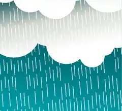 Regen auffangen am Wertstoffhof in Pfaffing