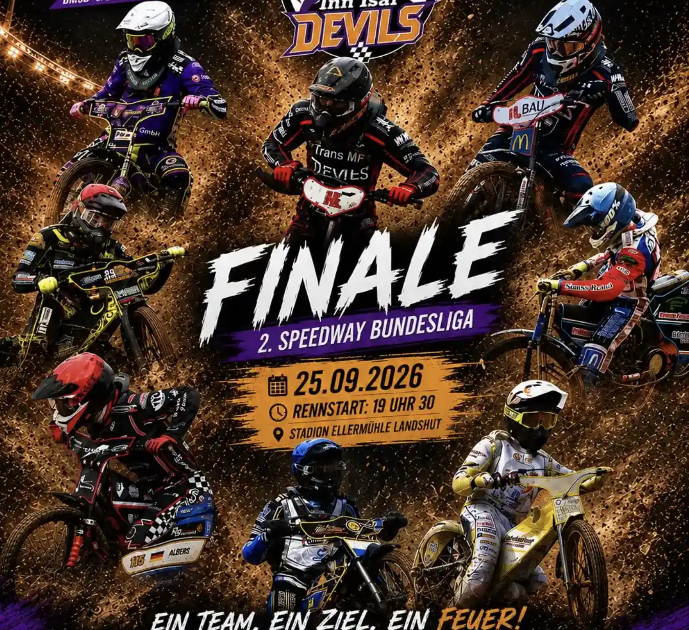 Beim Finale: „Standortvorteil und Ortskenntnis“