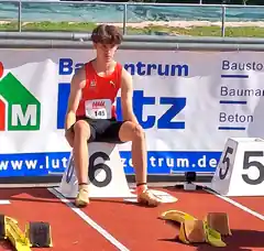 Daniel Herzog beeindruckte bei der Deutschen