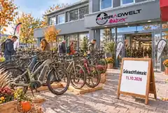 Erster Huber-Radl-Flohmarkt in Wasserburg
