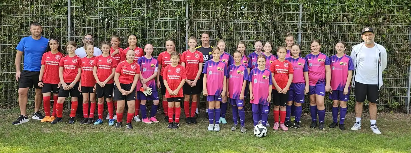 Fußballspaß im Vordergrund
