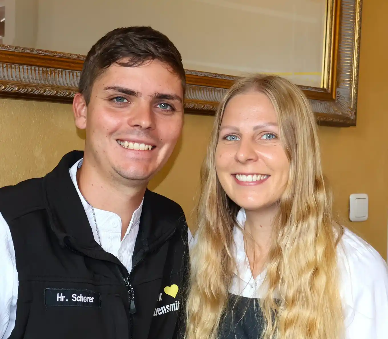Sie übernehmen in Pfaffing: Georg und Lisa Scherer