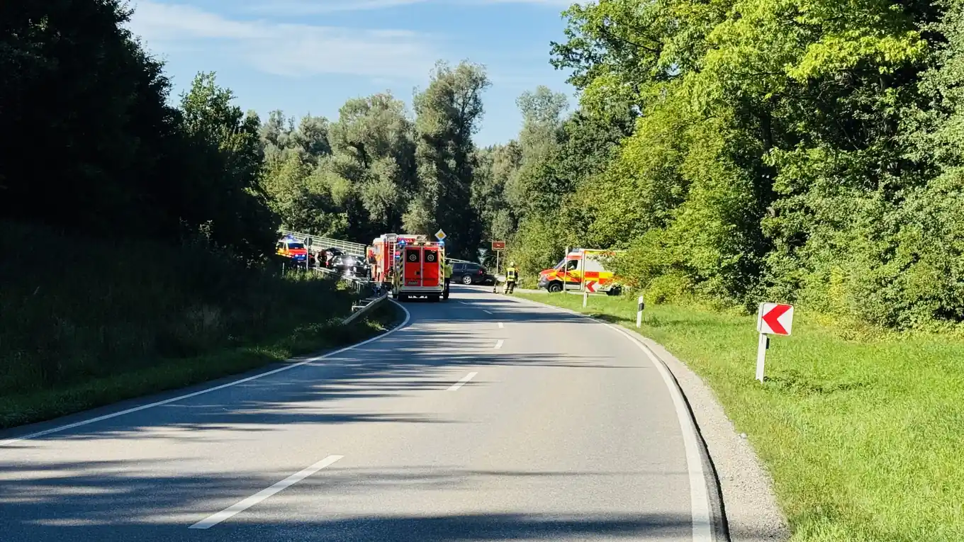 15.45 Uhr: Unfall bei Griesstätt
