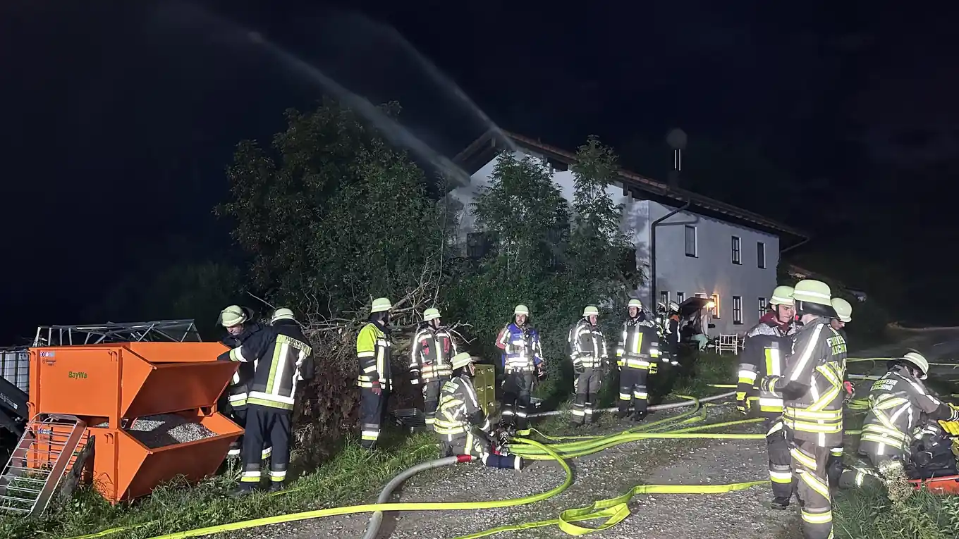 Gemeinsame Großübung in Zell