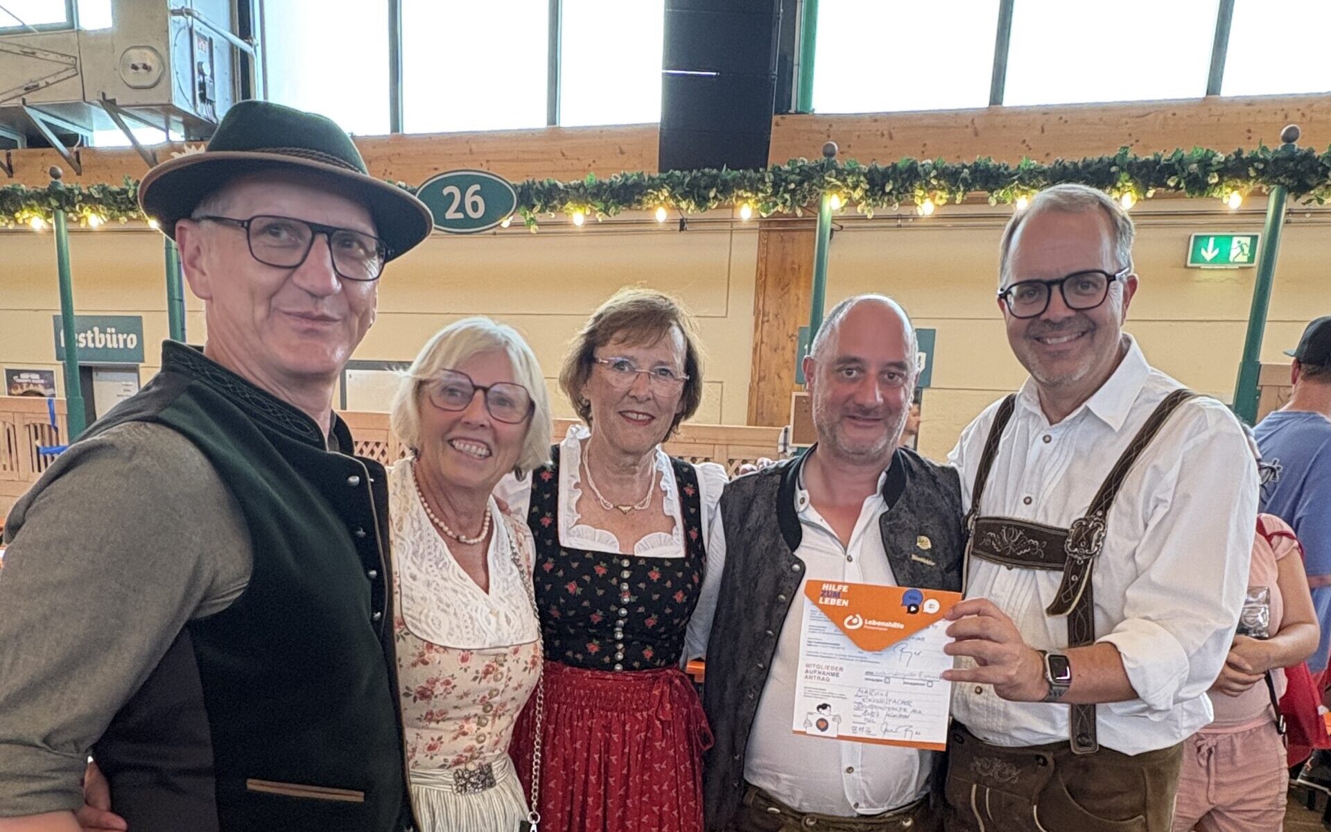 Mitten im Leben, mitten auf der Wiesn
