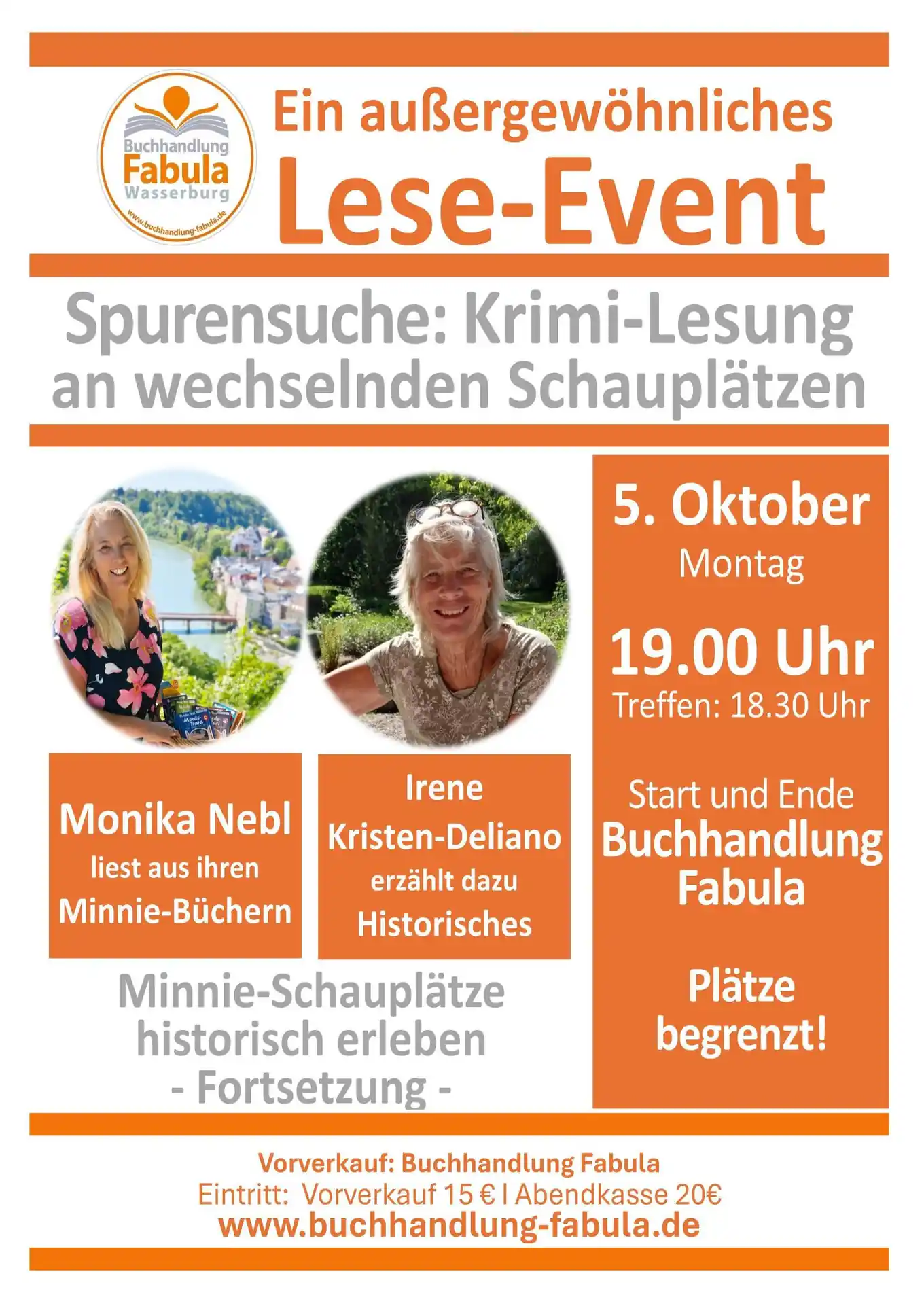 Auf Minnies Fährte durch Wasserburg