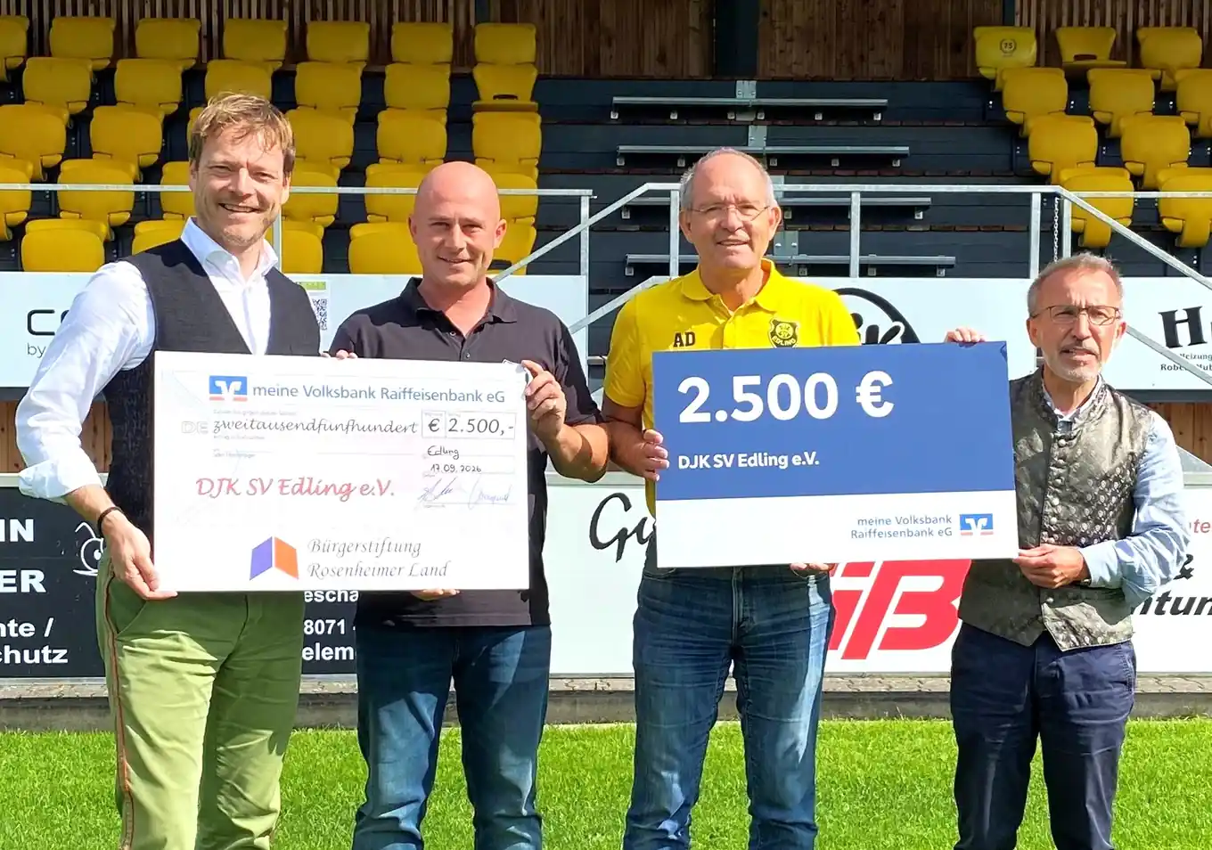Ein herzliches Dankeschön sagt Edling