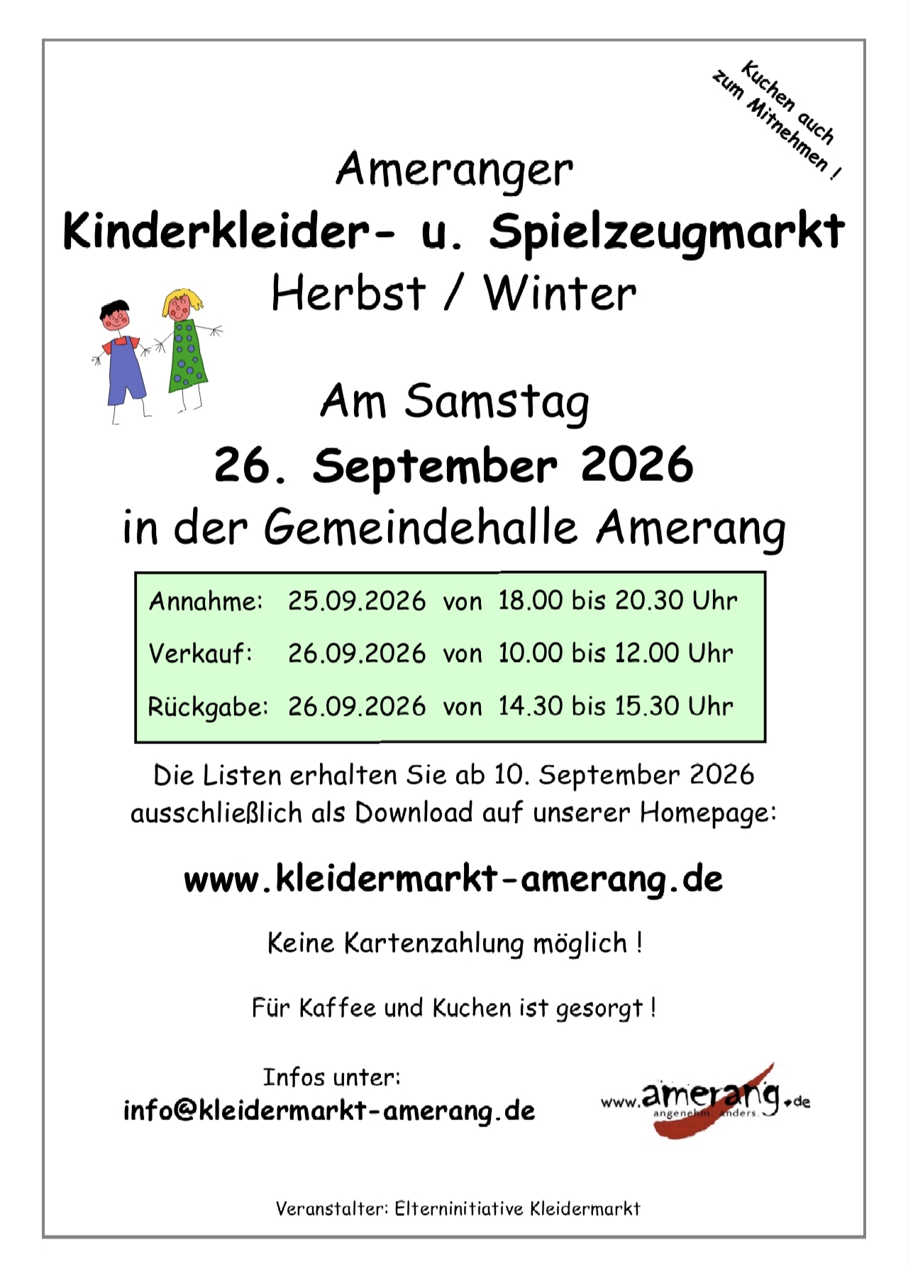 Kinderbekleidung für Herbst und Winter