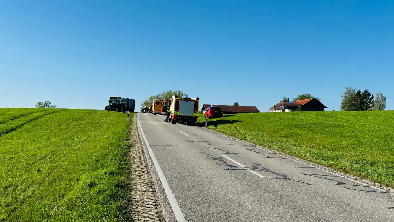 Unfall bei Schonstett: 21-Jährige schwer verletzt