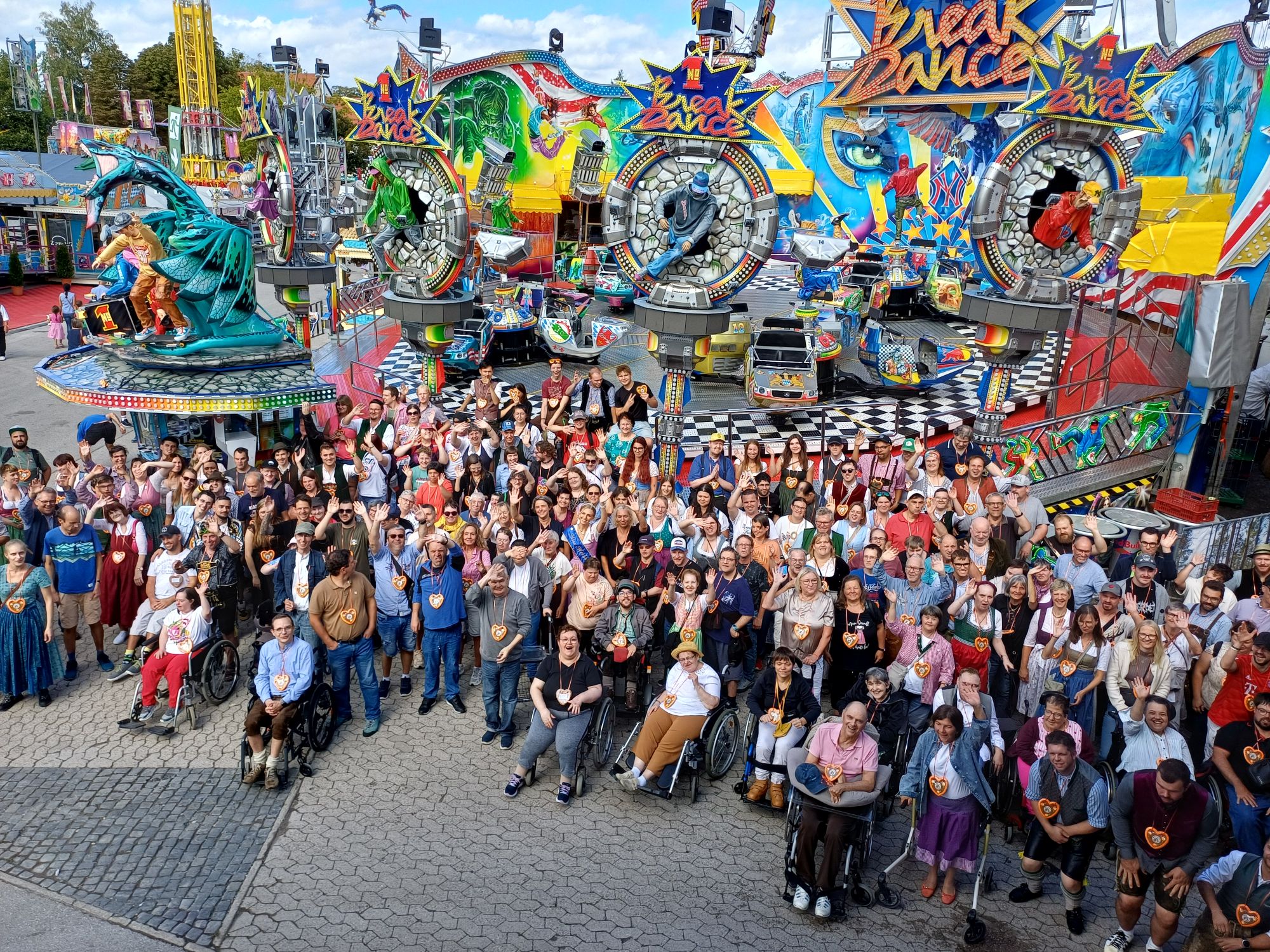 Gemeinsam auf dem Herbstfest