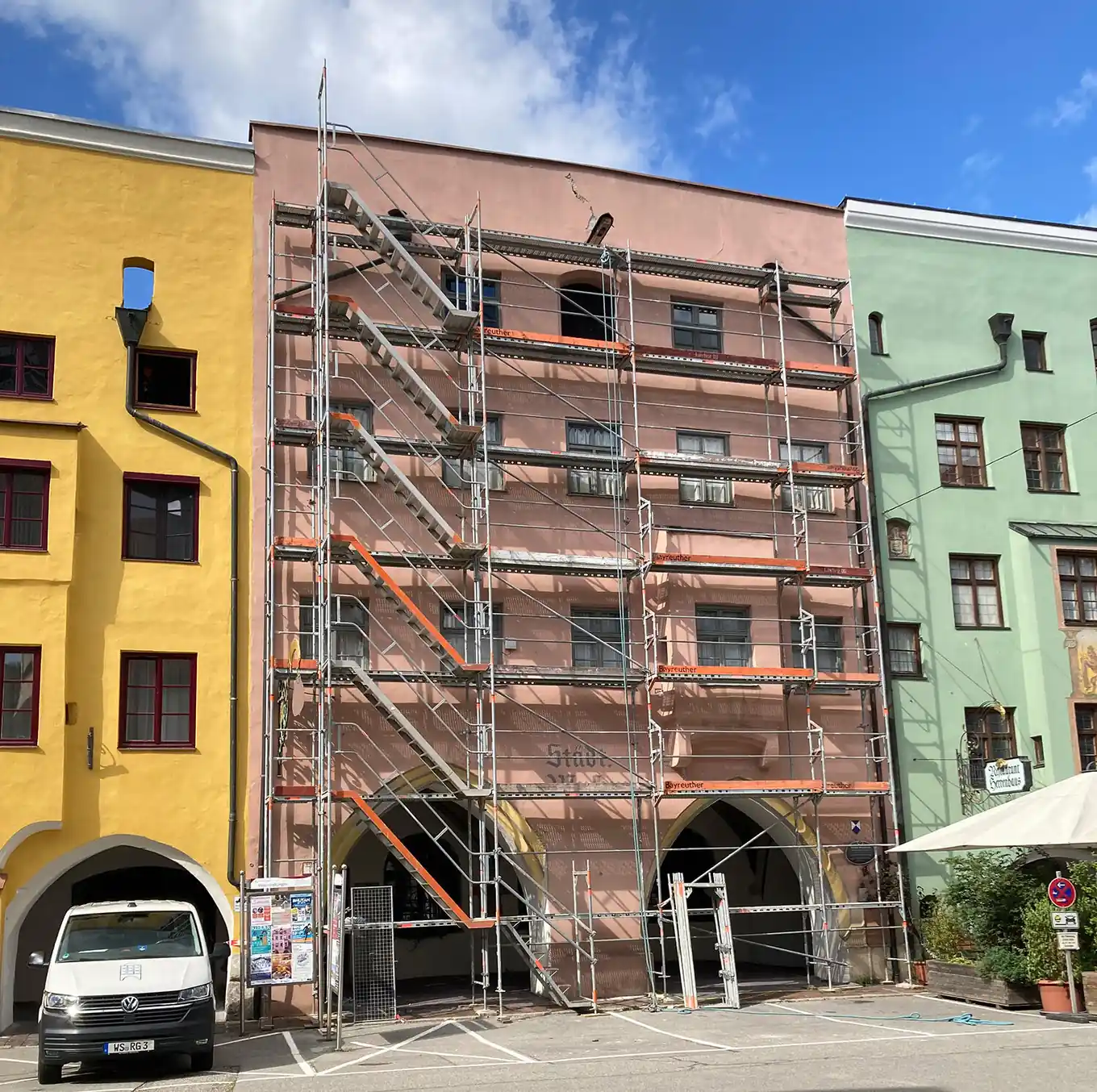 Frische Farben für die Fassaden