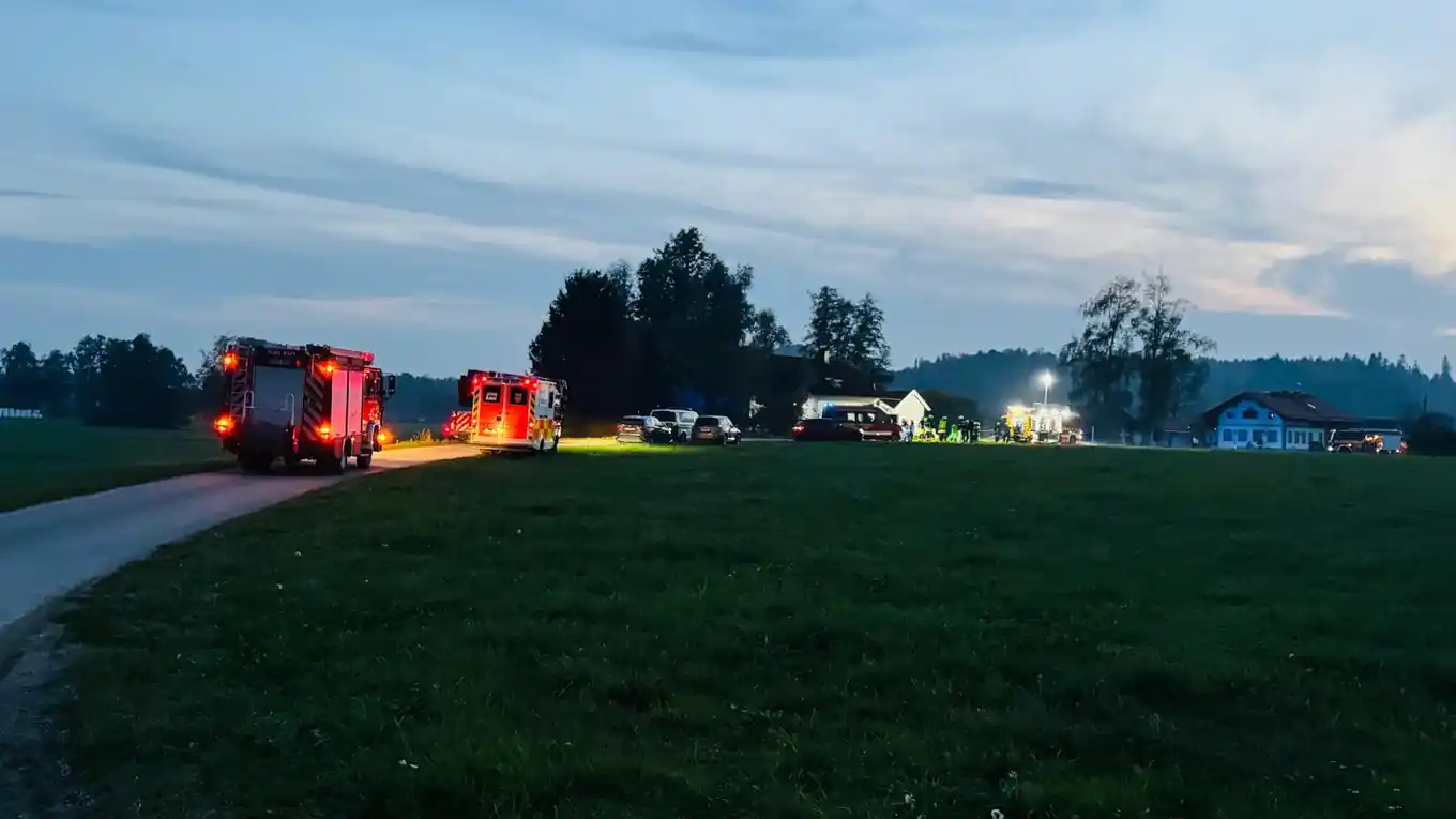 Dienstagabend: Zimmerbrand in Ramerberg