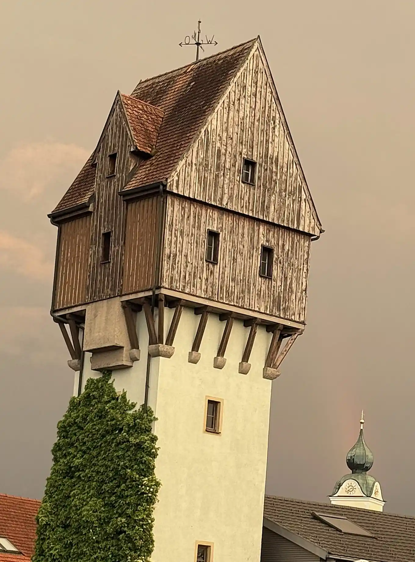 Er prägt Edling seit 100 Jahren: Der Wasserturm