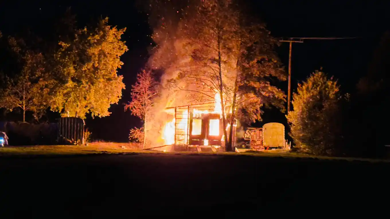 Hoher Sachschaden nach Brand in Amerang