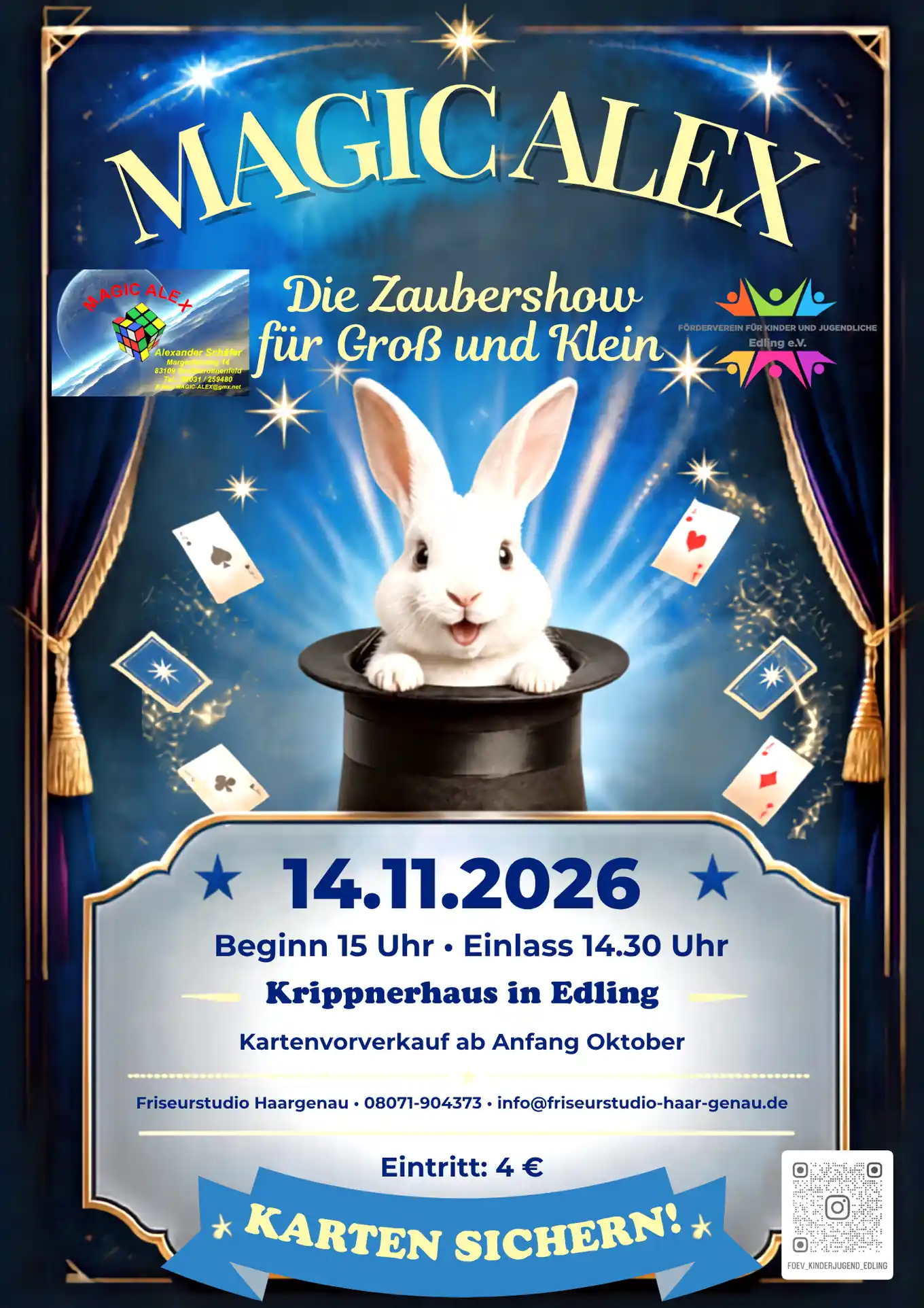 „Magic Alex“ zaubert für Groß und Klein