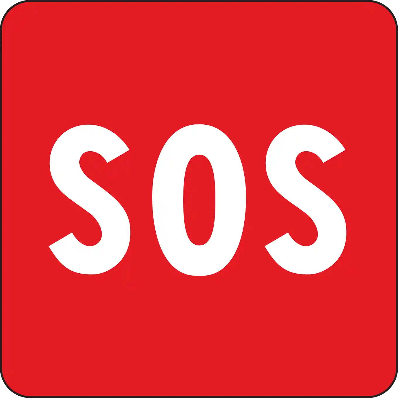 Der SOS-Punkt einer Gemeinde für den Ernstfall