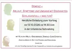 Umgang mit Demenz und Schlaganfall