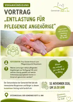 Wie kann man pflegende Angehörige entlasten?