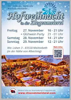 Beliebte Hofweihnacht drei Tage lang