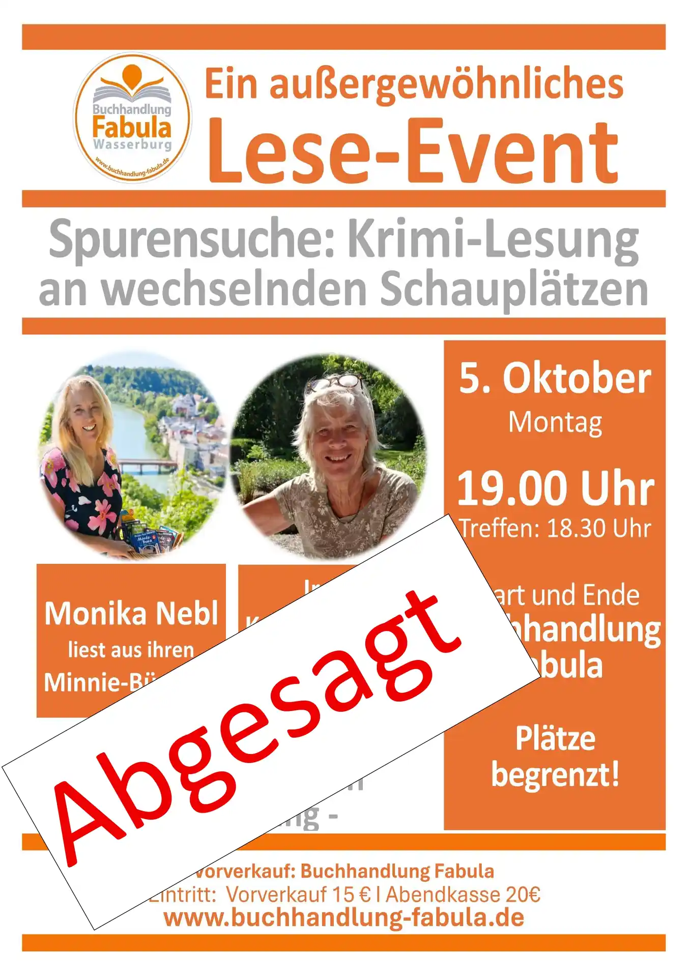 Abgesagt: Auf Minnies Fährte durch Wasserburg