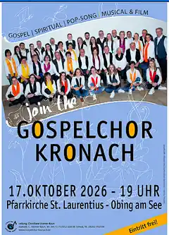 Gospel-Konzert bei freiem Eintritt