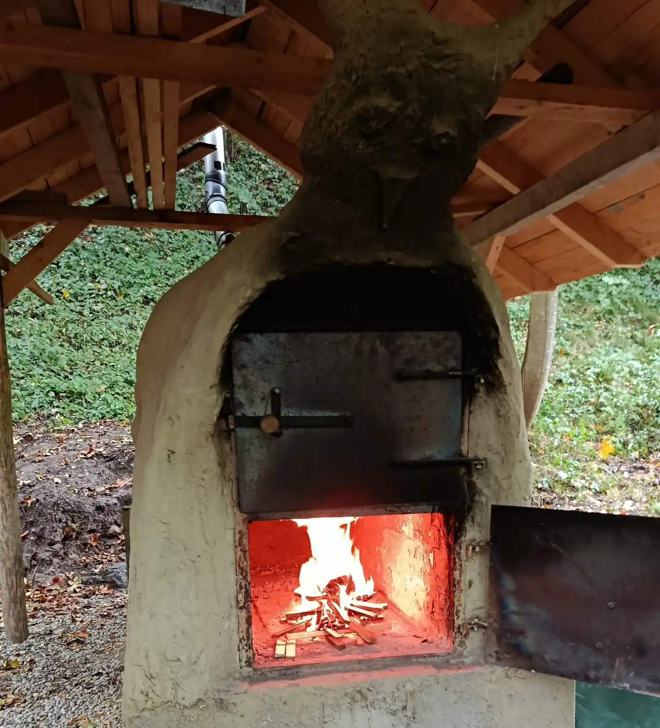 Mit dem heißen Ofen durch den Herbst