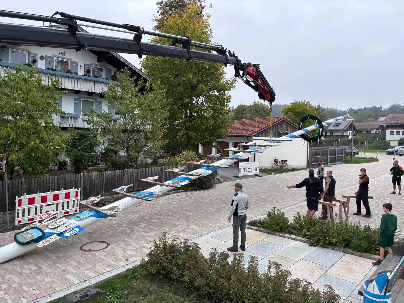 Der Soyener Maibaum ist weg