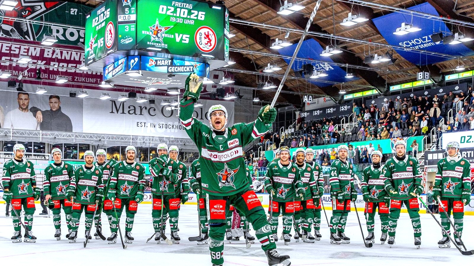 Morgen der Eishockey-Klassiker