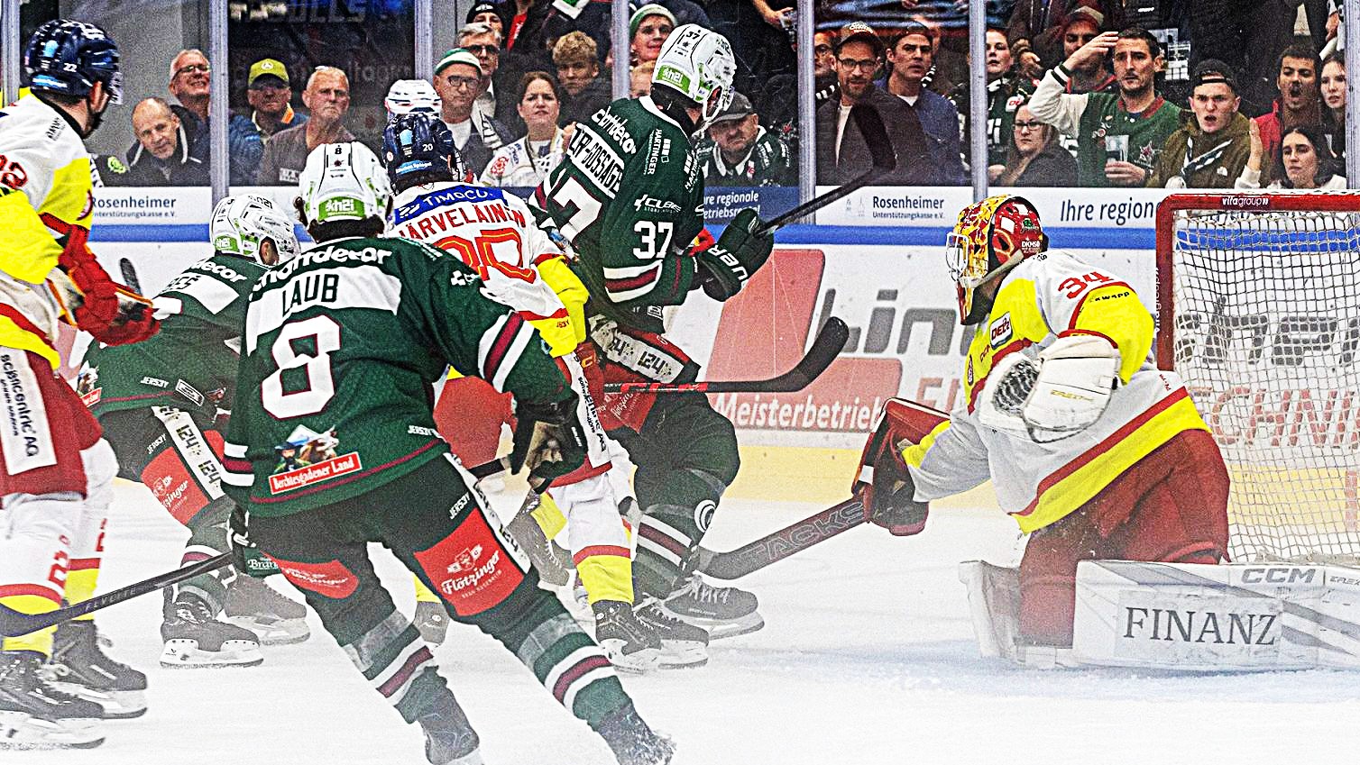 Über 4.000 Zuschauer gestern beim Eishockey-Hit